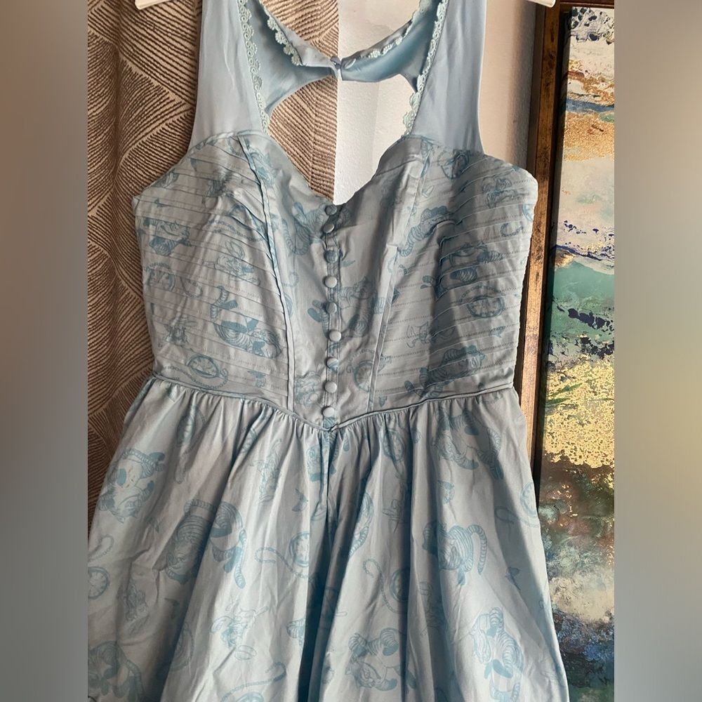 Hot Topic Light Blue Mini Dress - Picture 8 of 15